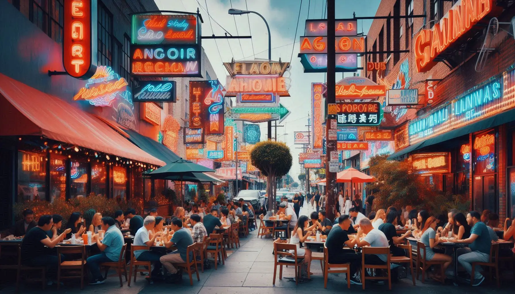 Most popular restaurants in LA